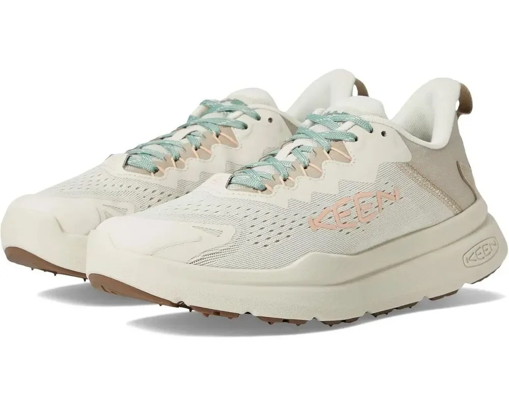 KEEN WK450 Womens Walking Shoes Birch Peach Parfait Size 6.5 NEW